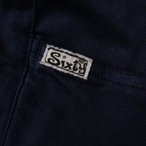 MISS SIXTY navy mid-rise crop pants size 29 - Picture 7 of 8